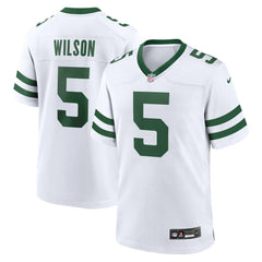Nike Garrett Wilson New York Jets Game Jersey Legacy White