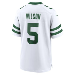 Nike Garrett Wilson New York Jets Game Jersey Legacy White