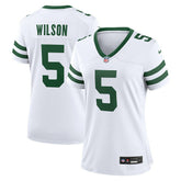Nike Garrett Wilson New York Jets Women's Game Jersey Legacy White
