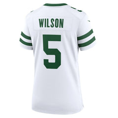 Nike Garrett Wilson New York Jets Women's Game Jersey Legacy White