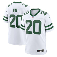 Nike Breece Hall New York Jets Game Jersey Legacy White