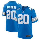 Nike Barry Sanders Detroit Lions Retired Player Game Jersey Blue