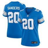 Nike Barry Sanders Detroit Lions Women's Retired Player Game Jersey Blue