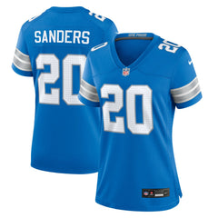 Nike Barry Sanders Detroit Lions Women's Retired Player Game Jersey Blue