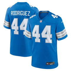 Nike Malcolm Rodriguez Detroit Lions Game Jersey Blue