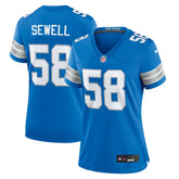 Nike Penei Sewell Detroit Lions Women's Game Jersey Blue