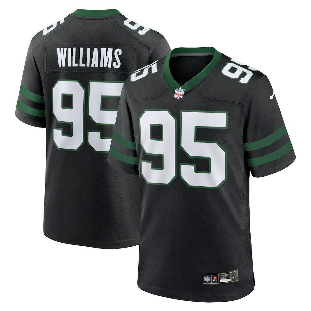 Nike Quinnen Williams New York Jets Alternate Game Jersey Legacy Black