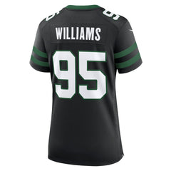 Nike Quinnen Williams New York Jets Women's Alternate Game Jersey Legacy Black