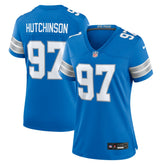 Nike Aidan Hutchinson Detroit Lions Women's Game Jersey Blue