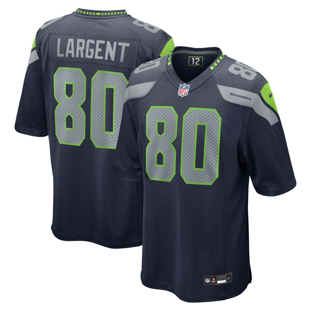 Nike Steve Largent Seattle Seahawks Retired Player Game Jersey College Navy