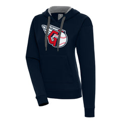 Cleveland Guardians Antigua Women's Victory Pullover Hoodie - Navy - MLB on Sale