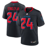 Nike Derek Stingley Jr. Houston Texans 2nd Alternate Game Jersey Navy