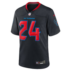 Nike Derek Stingley Jr. Houston Texans 2nd Alternate Game Jersey Navy