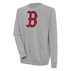 Boston Red Sox Antigua Victory Pullover Sweatshirt - Heather Gray - MLB Online