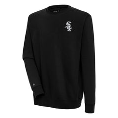 Chicago White Sox Antigua Victory Pullover Sweatshirt - Black - MLB Lifestyle