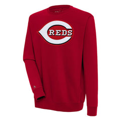 Cincinnati Reds Antigua Victory Pullover Sweatshirt - Red - MLB Online