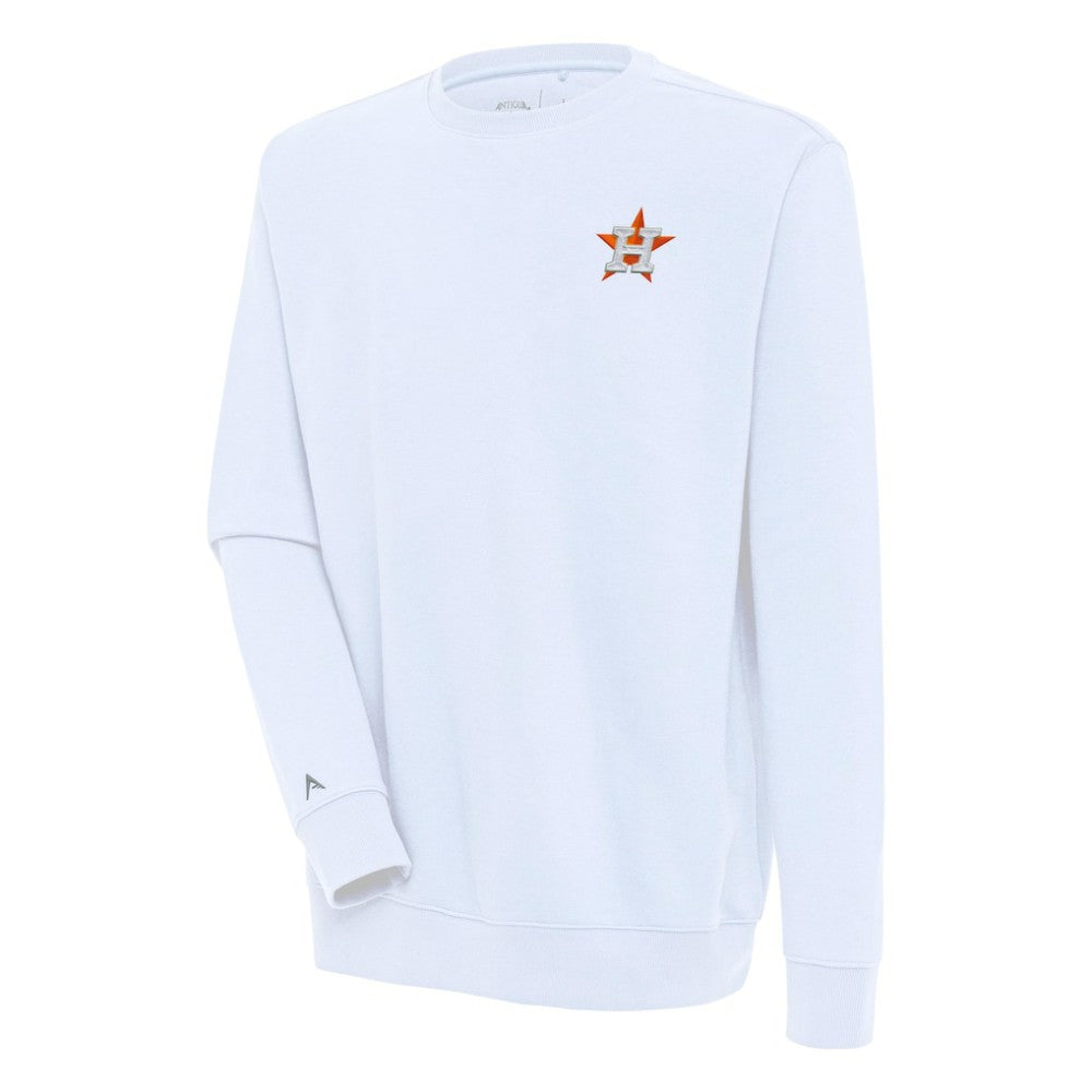 Houston Astros Antigua Victory Pullover Sweatshirt - White - MLB on Sale