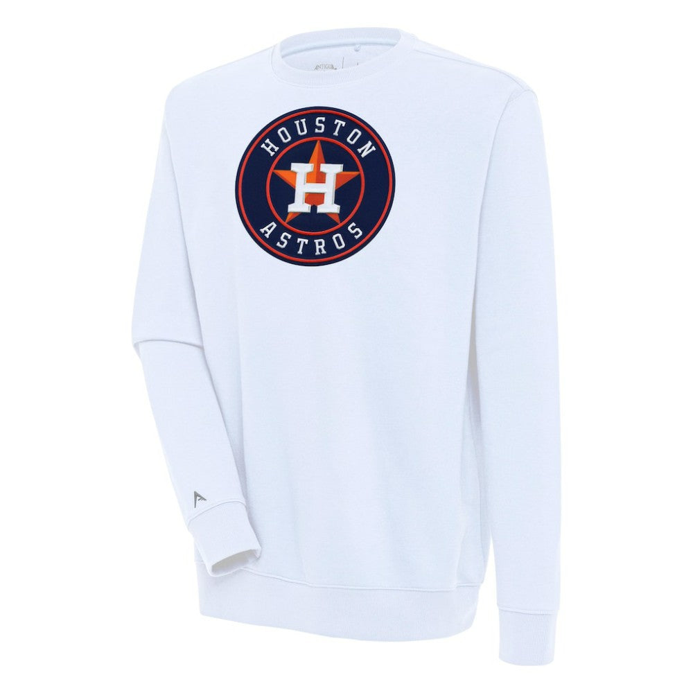 Houston Astros Antigua Victory Pullover Sweatshirt - White - MLB Online