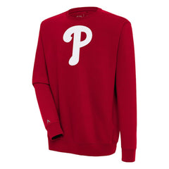 Philadelphia Phillies Antigua Victory Pullover Sweatshirt - Red - MLB Online