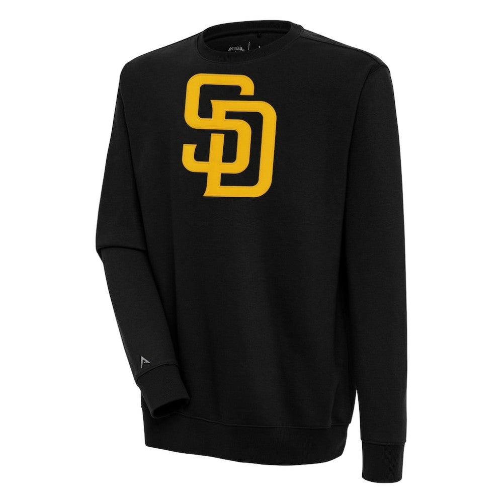 San Diego Padres Antigua Victory Pullover Sweatshirt - Black - MLB Sale