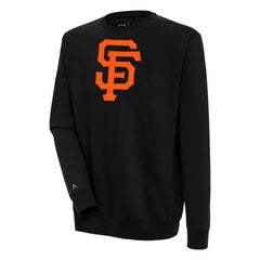 San Francisco Giants Antigua Victory Pullover Sweatshirt - Black - MLB Lifestyle