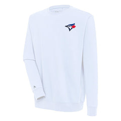 Toronto Blue Jays Antigua Victory Pullover Sweatshirt - White - MLB on Sale