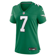 Nike Ron Jaworski Philadelphia Eagles Women's Alternate Game Jersey Kelly Green