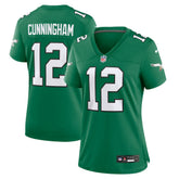 Nike Randall Cunningham Philadelphia Eagles Women's Alternate Game Jersey Kelly Green