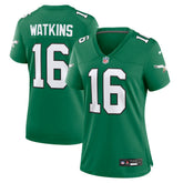 Nike Quez Watkins Philadelphia Eagles Women's Alternate Game Jersey Kelly Green