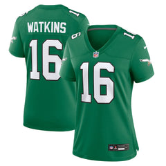 Nike Quez Watkins Philadelphia Eagles Women's Alternate Game Jersey Kelly Green