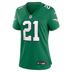 Nike Eric Allen Philadelphia Eagles Women's Alternate Game Jersey Kelly Green