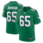 Nike Lane Johnson Philadelphia Eagles Alternate Game Jersey Kelly Green