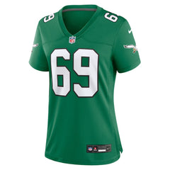 Nike Landon Dickerson Philadelphia Eagles Women's Alternate Game Jersey Kelly Green