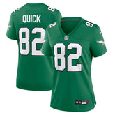 Nike Mike Quick Philadelphia Eagles Women's Alternate Game Jersey Kelly Green