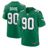 Nike Jordan Davis Philadelphia Eagles Alternate Game Jersey Kelly Green