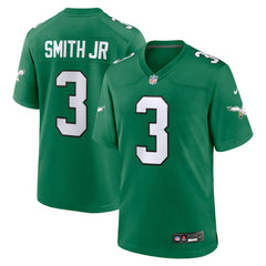 Nike Nolan Smith Philadelphia Eagles Alternate Game Jersey Kelly Green