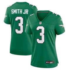 Nike Nolan Smith Philadelphia Eagles Women's Alternate Game Jersey Kelly Green