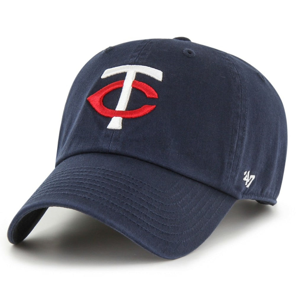 Minnesota Twins '47 Youth Clean Up Adjustable Hat - Navy - 47 brand Lifestyle