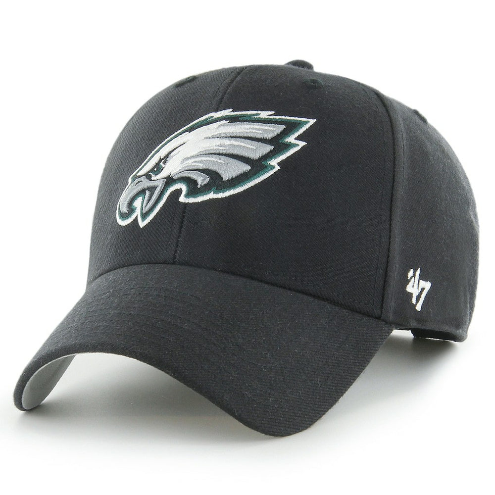 47 brand Philadelphia Eagles '47 MVP Adjustable Hat Black