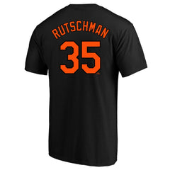 Adley Rutschman Baltimore Orioles Fanatics Big & Tall Name & Number T-Shirt - Black - Fanatics Sale