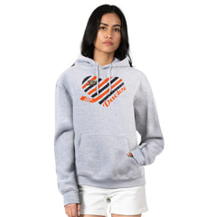 Anaheim Ducks G-III 4Her by Carl Banks Women's Heart Pullover Hoodie - Heather Gray - NHL 200446493