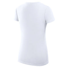 New Jersey Devils G-III 4Her by Carl Banks Women's Super-Slim Fit Lightweight Heart V-Neck T-Shirt - White - NHL 200446573