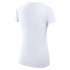 Milwaukee Brewers G-III 4Her by Carl Banks Women's Super-Slim Fit Lightweight Team Graphic V-Neck T-Shirt - White - MLB Lifestyle