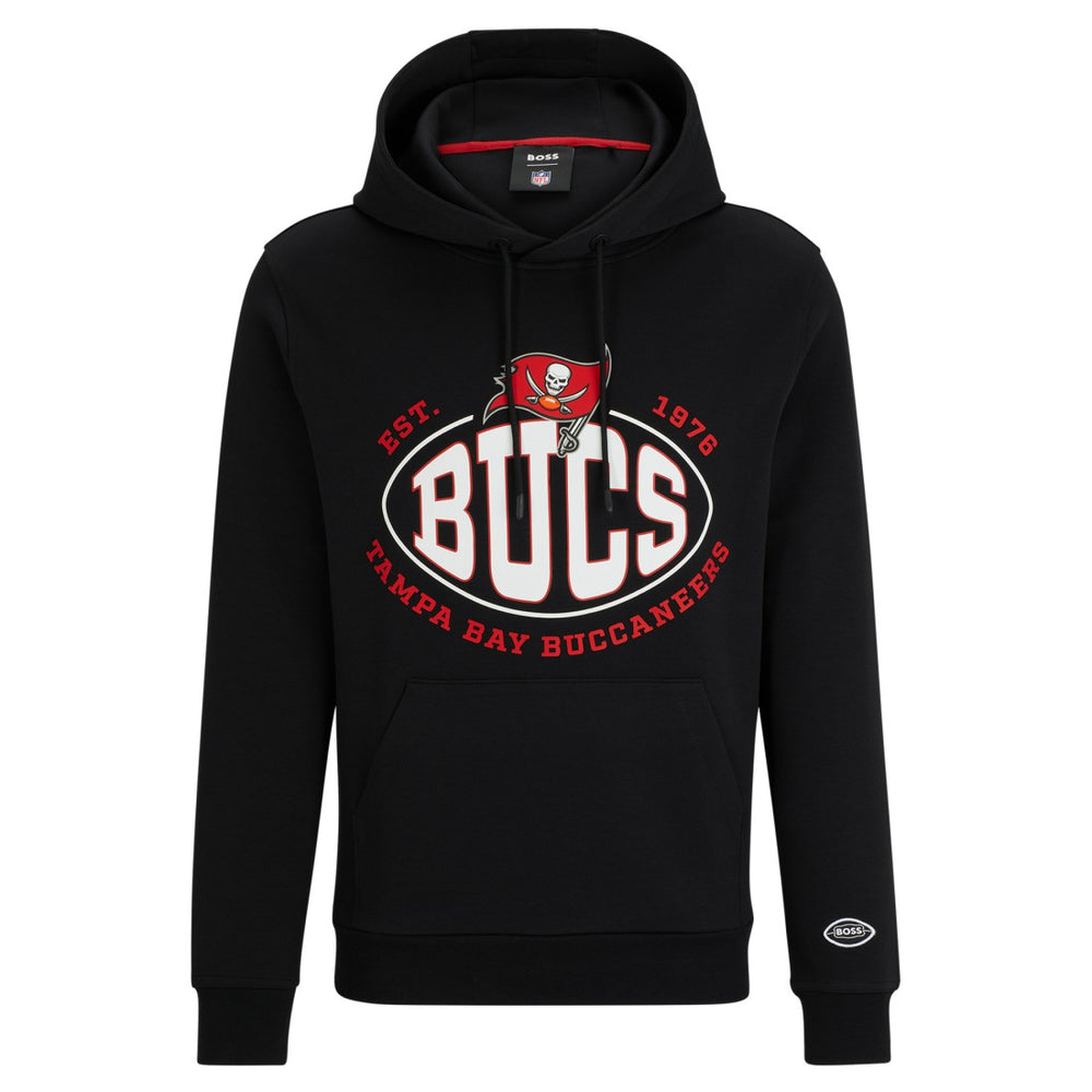 Tampa Bay Buccaneers BOSS X NFL Touchback Pullover Hoodie Black