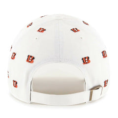 47 brand Cincinnati Bengals '47 Confetti Clean Up Adjustable Hat White