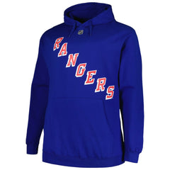 Mika Zibanejad New York Rangers Profile Big & Tall Name & Number Pullover Hoodie - Blue - NHL 200464396