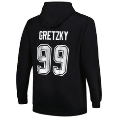 Wayne Gretzky Los Angeles Kings Mitchell & Ness Name & Number Pullover Hoodie - Black - NHL 200464405