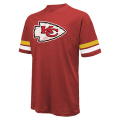 Patrick Mahomes Kansas City Chiefs Majestic Threads Name & Number Oversize Fit T-Shirt Red