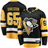 Erik Karlsson Pittsburgh Penguins Fanatics Home Breakaway Jersey - Black - NHL 200479093