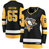 Erik Karlsson Pittsburgh Penguins Fanatics Women's Home Breakaway Jersey - Black - NHL 200479094